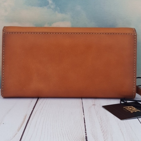 FRYE Olivia Leather Wallet in Dusty Rose NWT - Picture 3 of 7